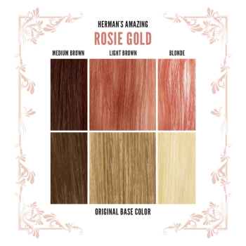 Rosie Gold Hair Color