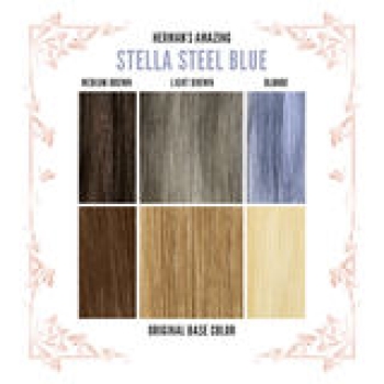Stella Steel Blue Hair Color