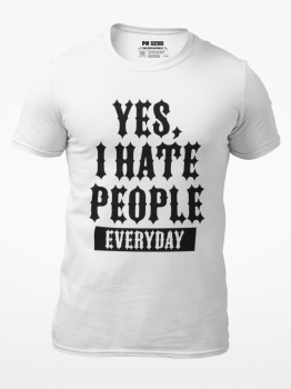Basic Shirt Boy - Yes, I Hate People