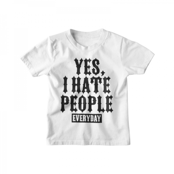 Kids Shirt - Yes, I Hate People