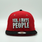 Yes, I Hate People - Custom Snaback Red